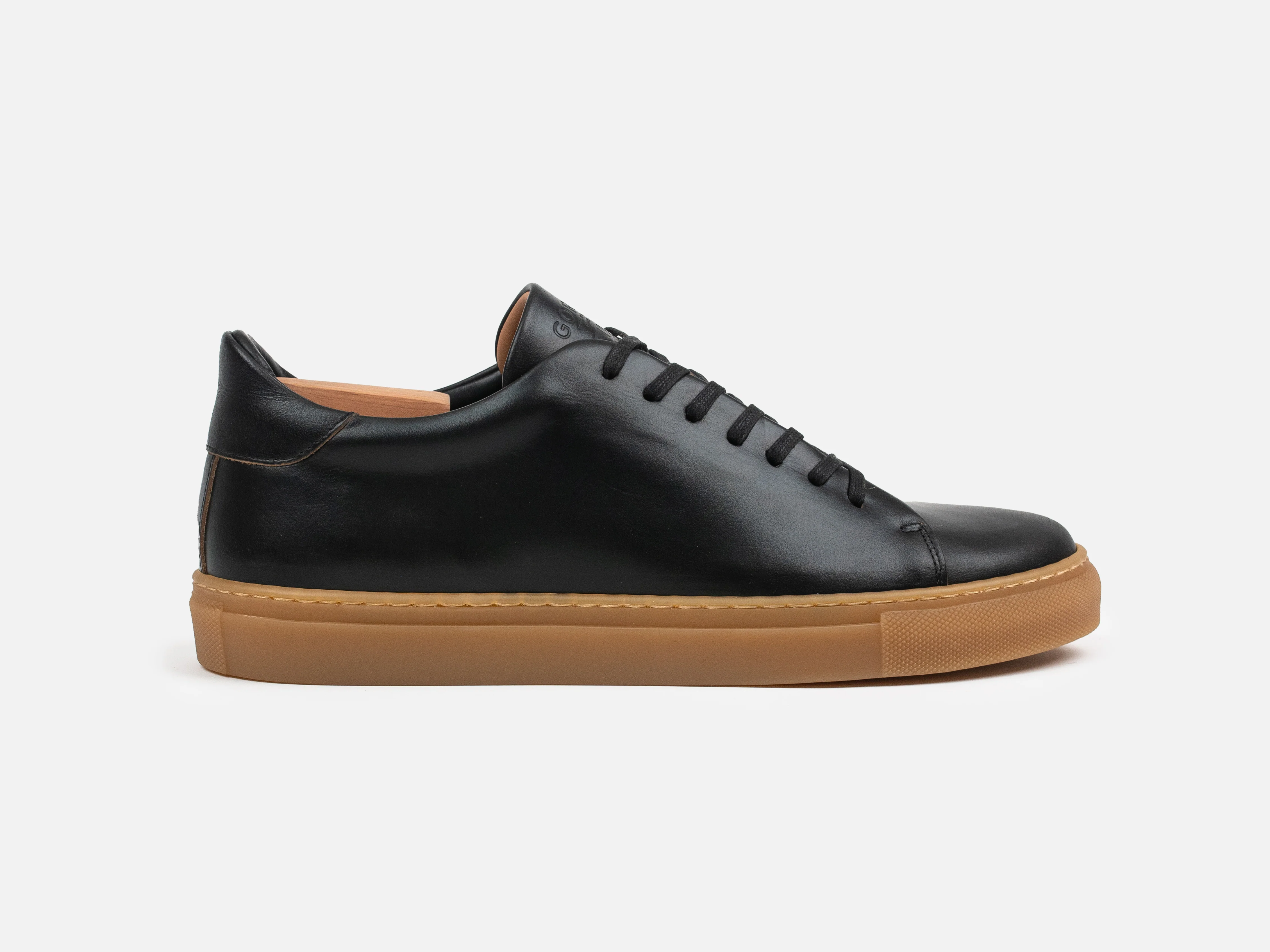 Leather and Suede Low Top Sneakers | Handmade by GORAL